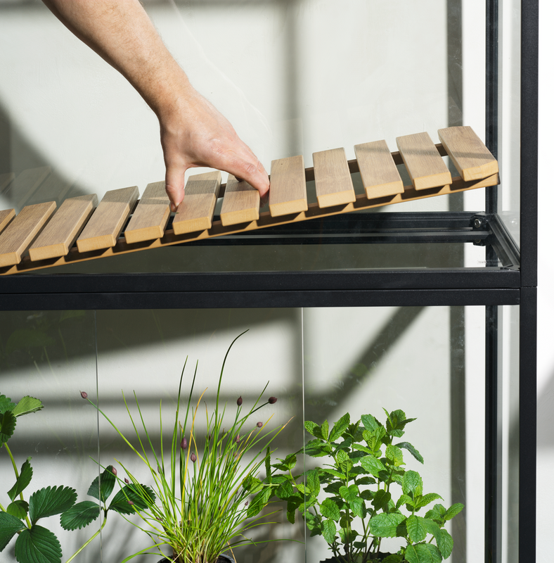 Grower Greens Pflanzenschrank Schwarz