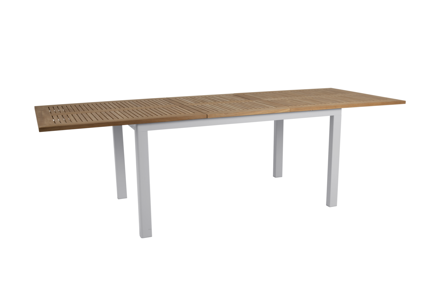 Lyon Esstisch Light Grey/Teak