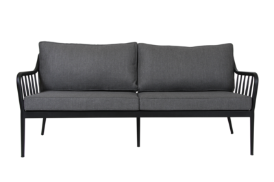 Coleville 3-Sitzer Sofa Schwarz/grau