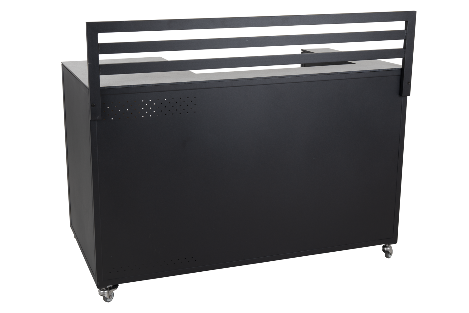 Fornax Outdoorküche Schwarz/teak