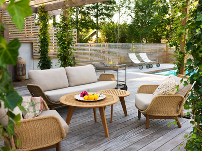 Kastos Loungetisch Natur