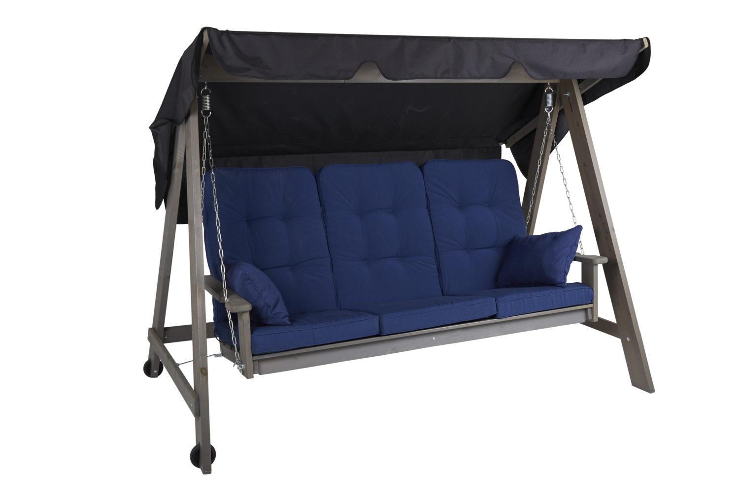 Iduna Polsterset Schaukel Blau