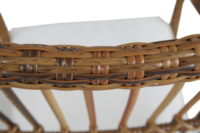 Anemon Loungetisch Natur/weiß