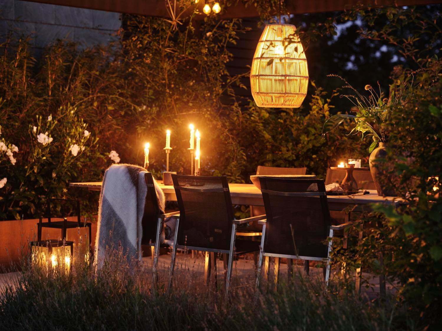 Naos Esstisch Edelstahl/teak