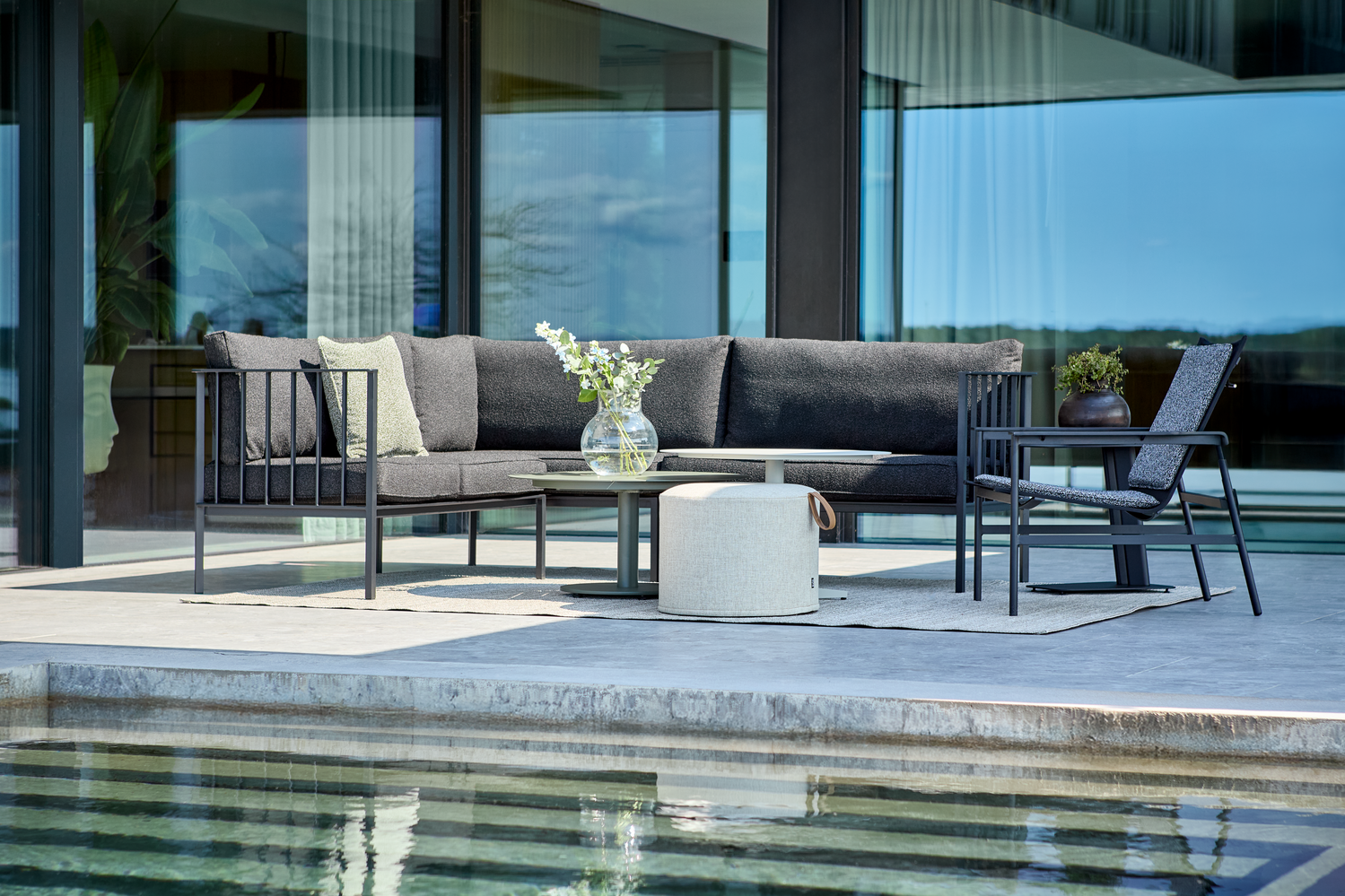 Upper Set Schwarz/Teddy Black