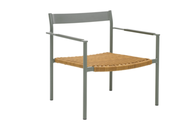 DK Loungesessel Dusty Green/Natur