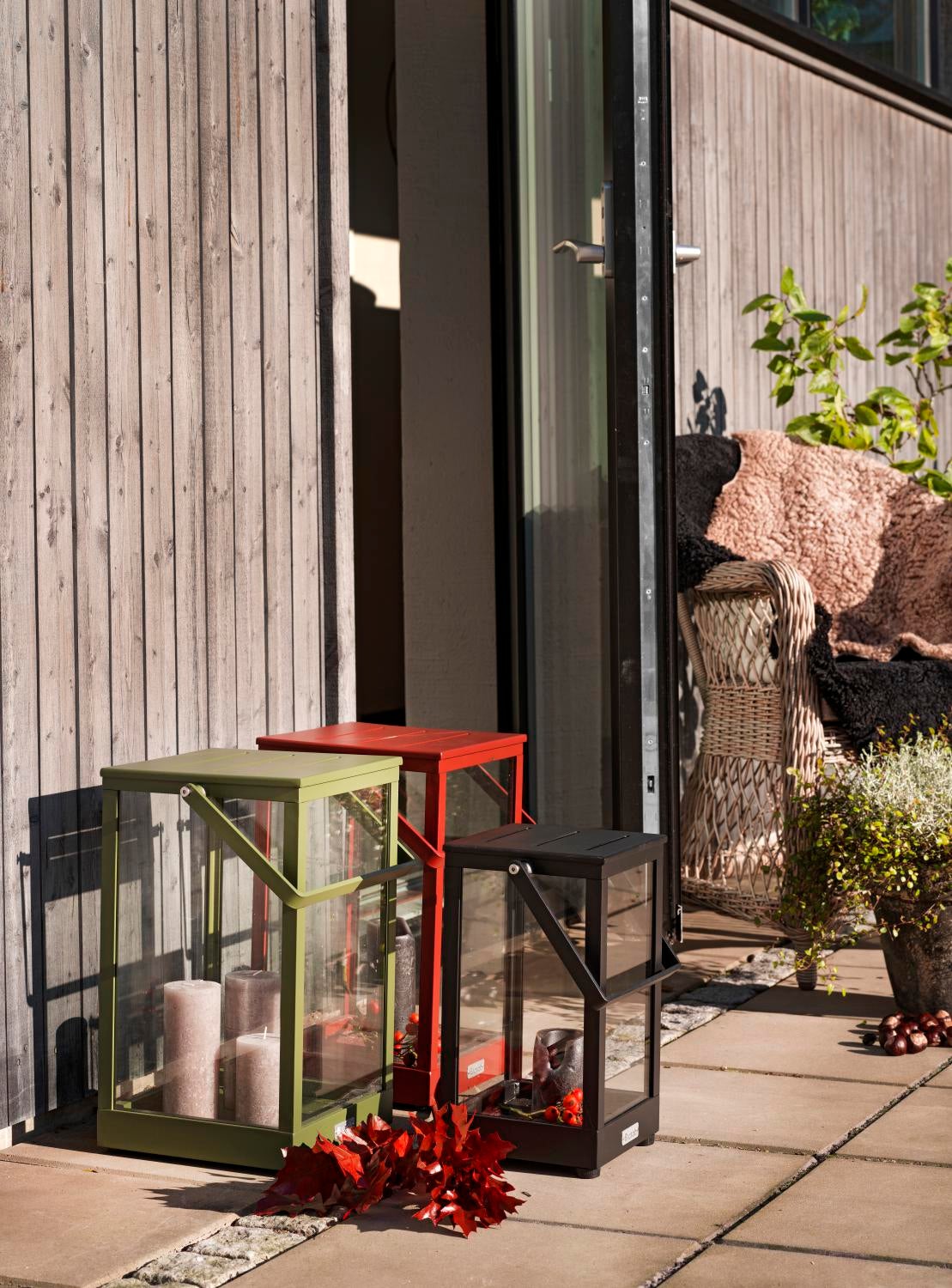 Belfort Laterne Schwarz