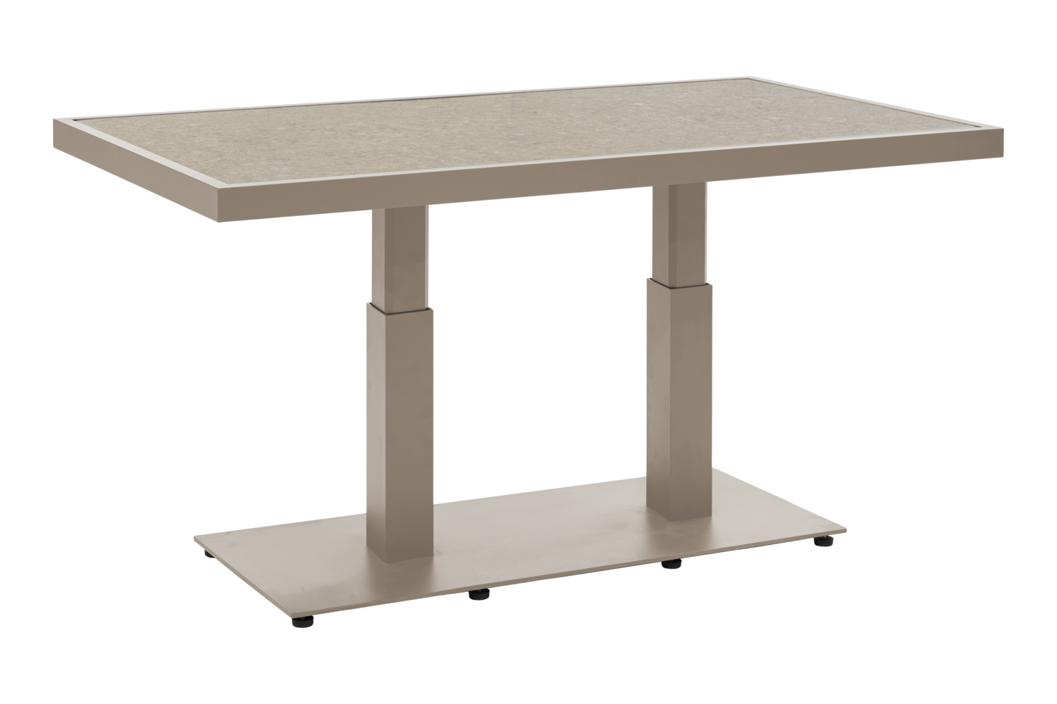Scale Loungetisch Khaki/Greish Keramik