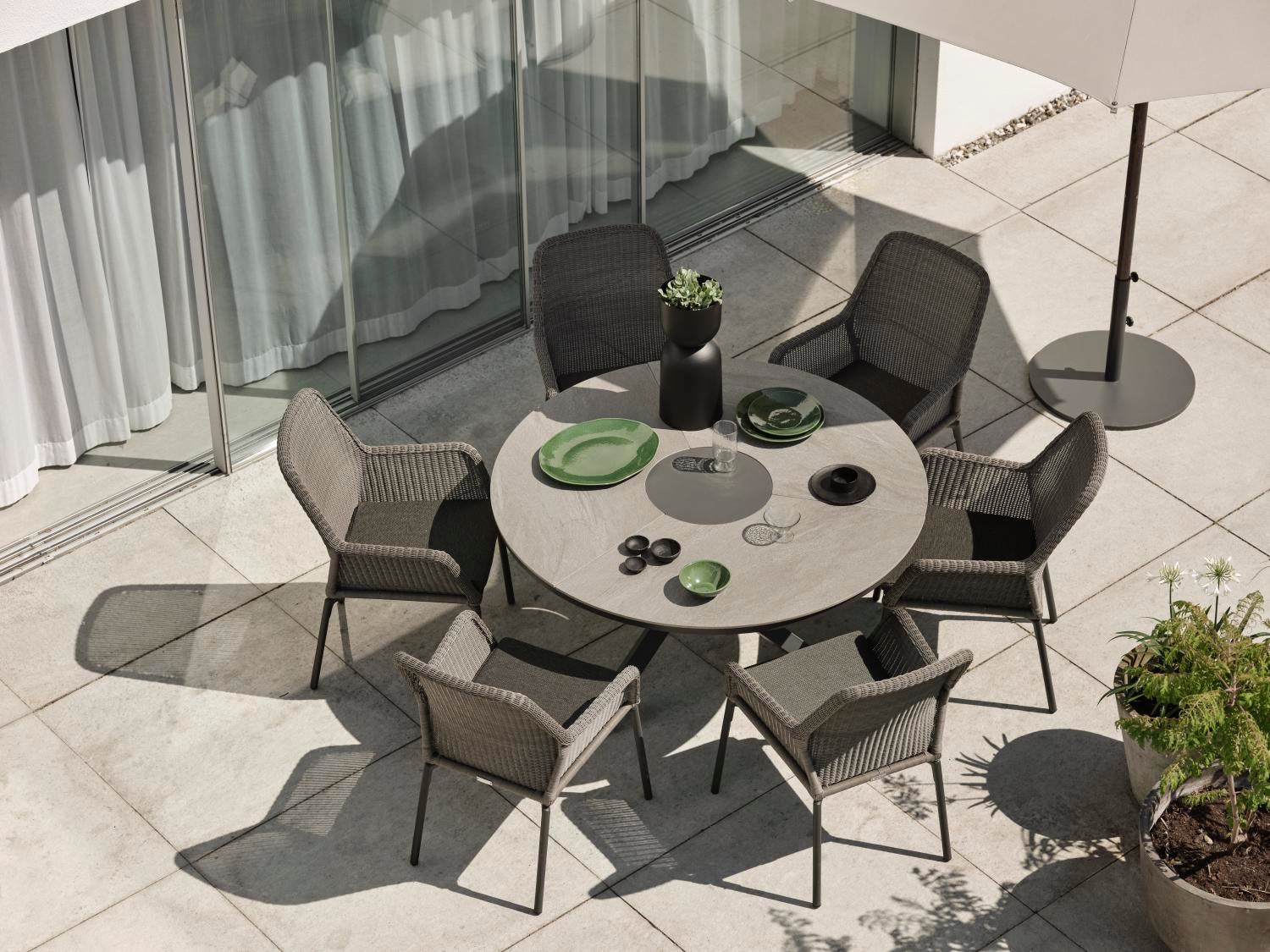 Dimma Diningstuhl Antrazit/Grau