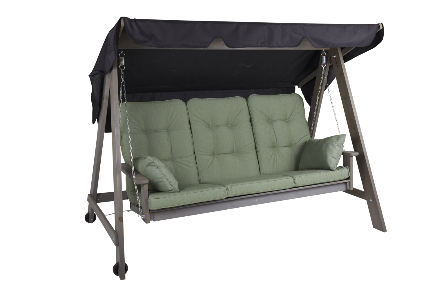 Iduna Polsterset Schaukel Grün