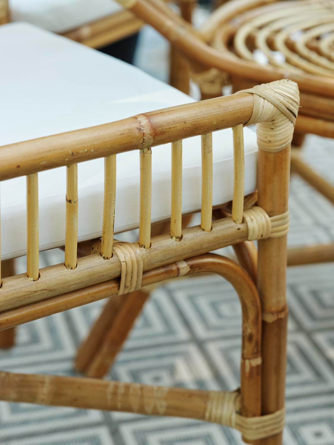 Vallda Diningstuhl Natur/weiß