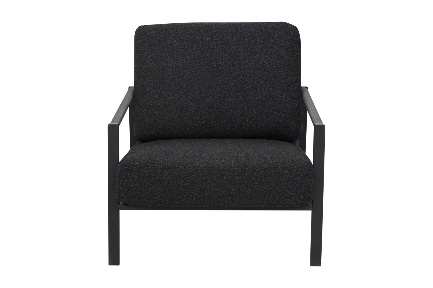 Lyra Sessel Schwarz/Teddy Black