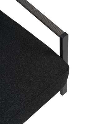 Lyra Sessel Schwarz/Teddy Black