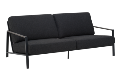 Lyra 1_Soffa_2,5-sits Schwarz/Teddy Black