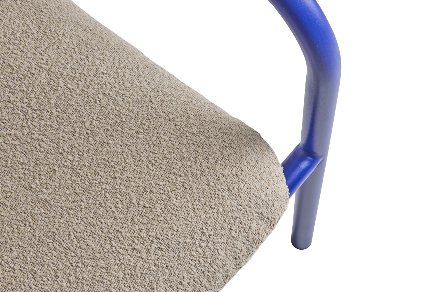 Bendt Sessel Indigo Blue/Teddy Beige