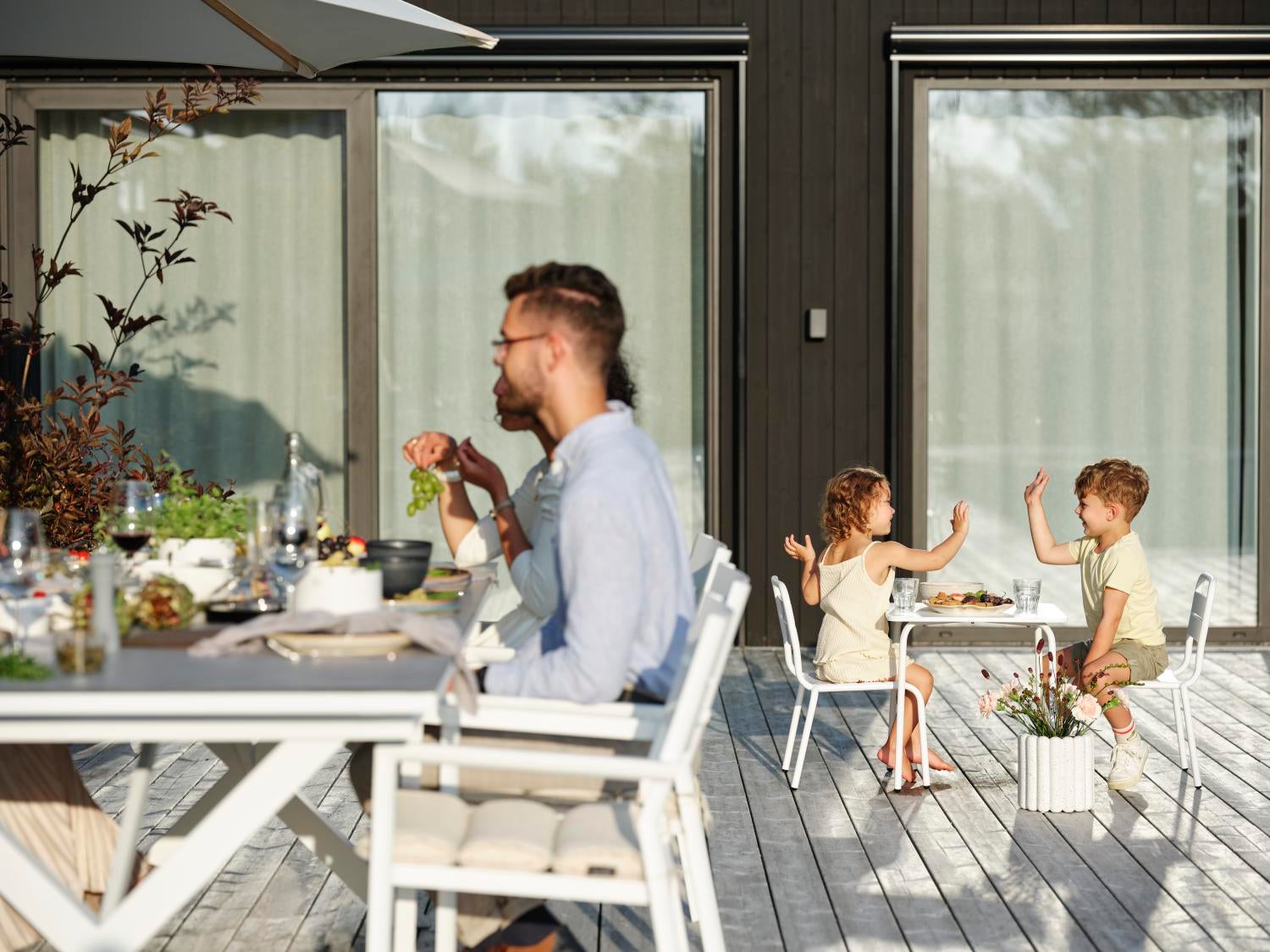 Nera Kindertisch Weiß