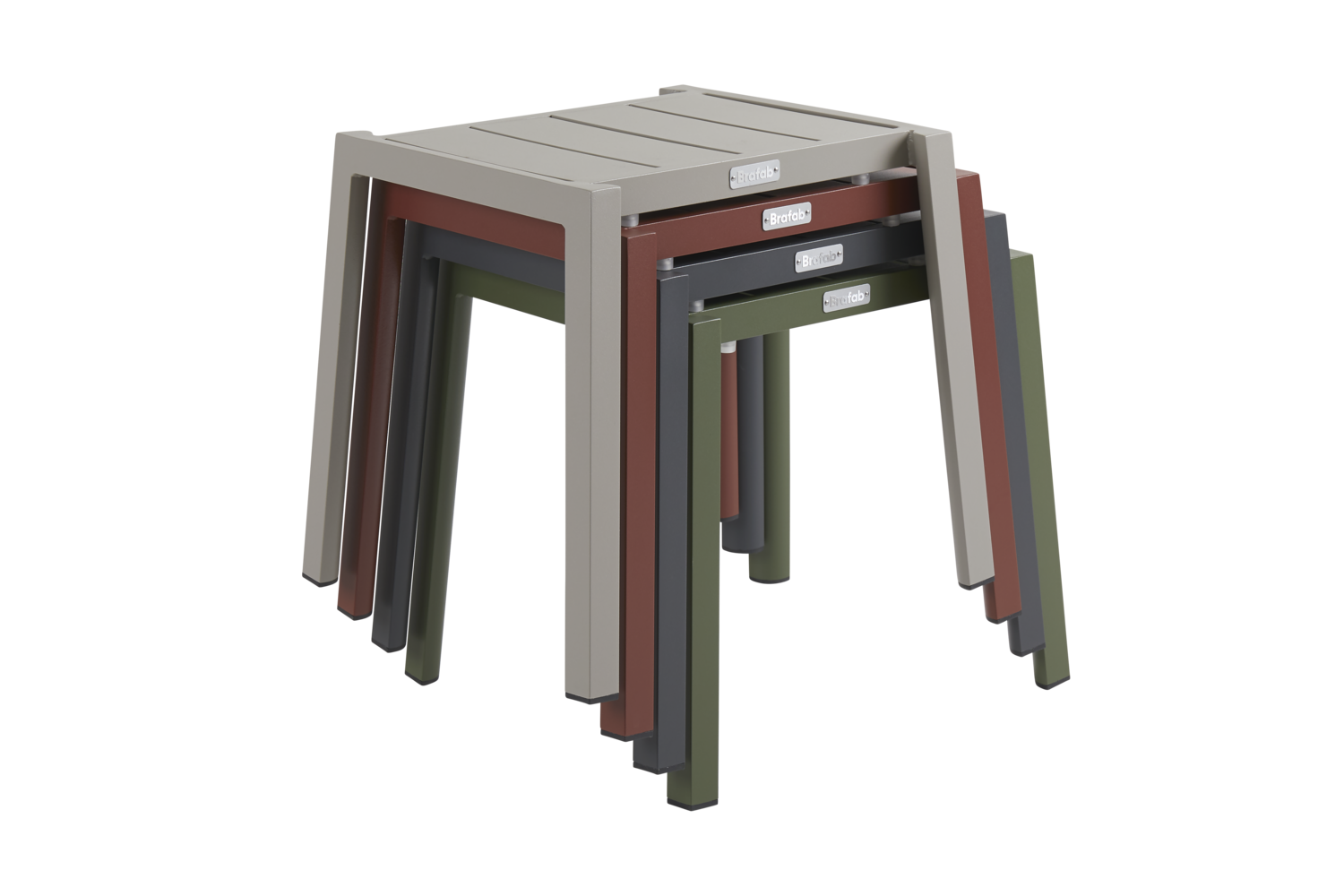 Delia Beistelltisch Antrazit