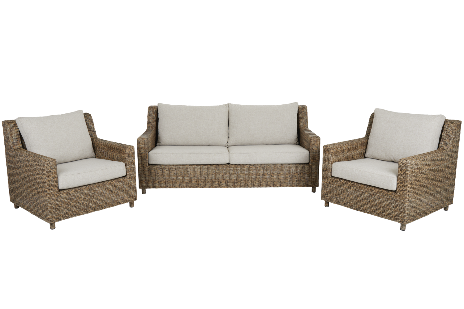 Sandkorn 2,5-Sitzer-Sofa Natur/beige