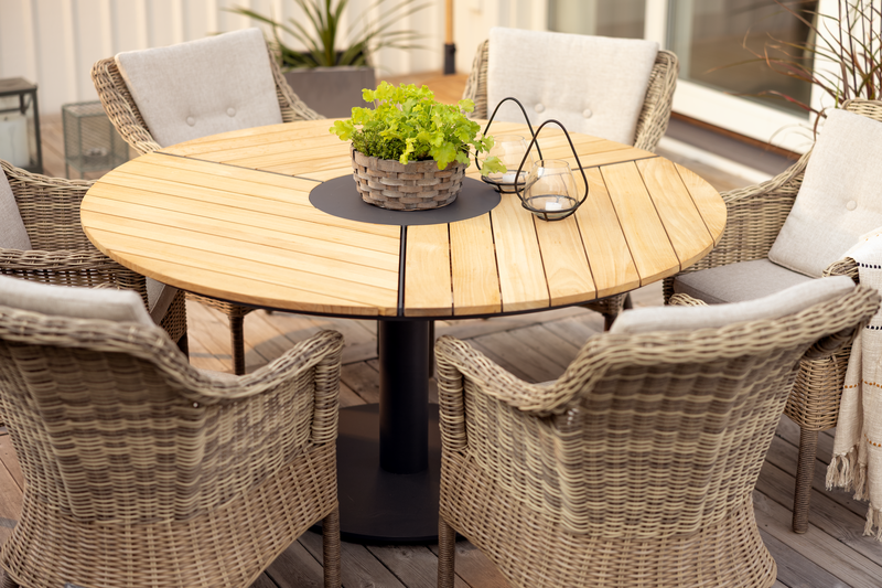 Lenora Diningsessel Rustikal/Sand