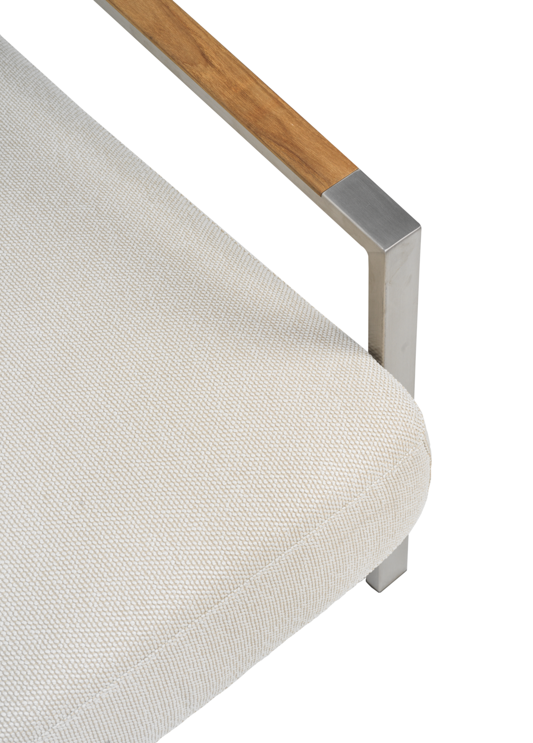 Naos Sessel Stainless Steel/Dot Beige