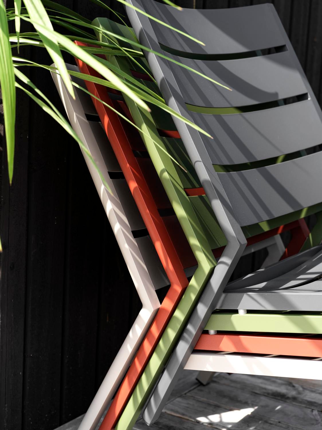 Delia Loungesessel Antrazit