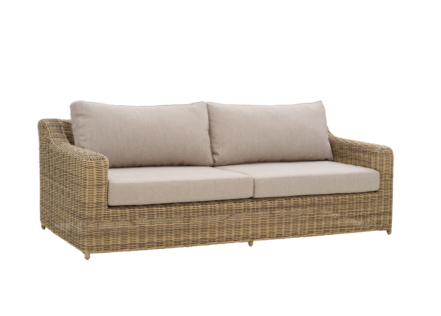 Glendon 2,5-Sitzer-Sofa Rustic/Beige