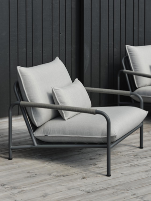 Lerberget Loungesessel Antrazit/ash