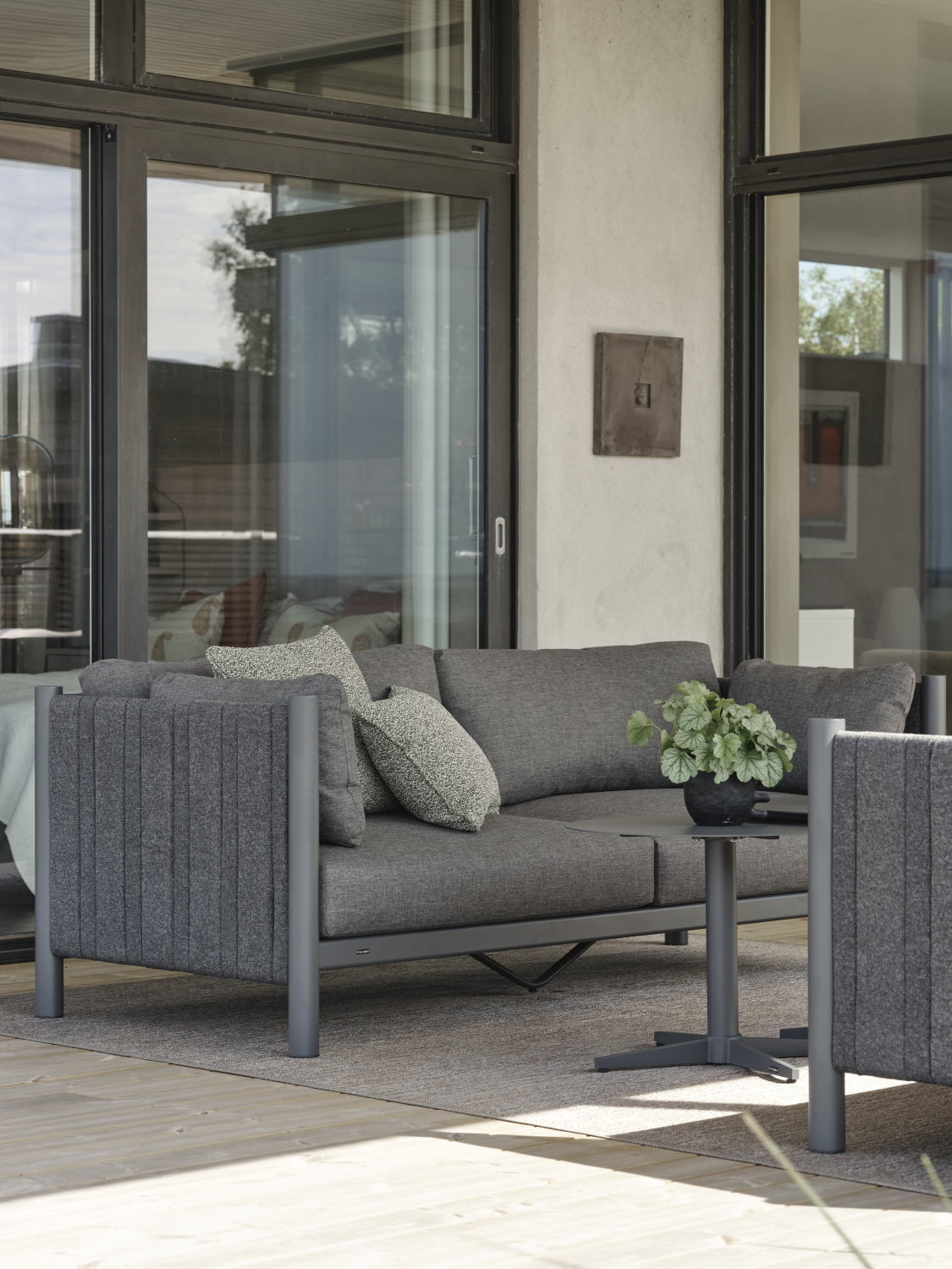 Brad 2,5-Sitzer-Sofa Antrazit/Charcoal Grey