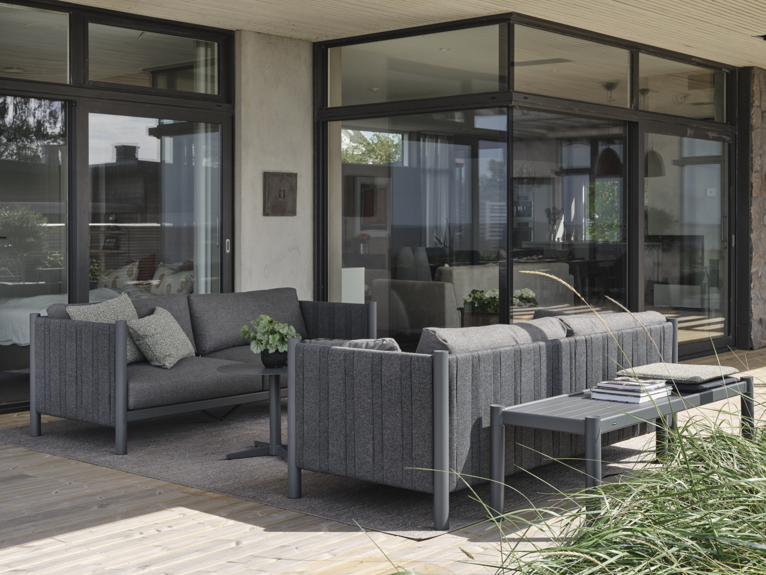 Brad 2,5-Sitzer-Sofa Antrazit/Charcoal Grey