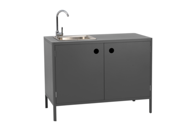 Kelia Outdoorküche Antrazit