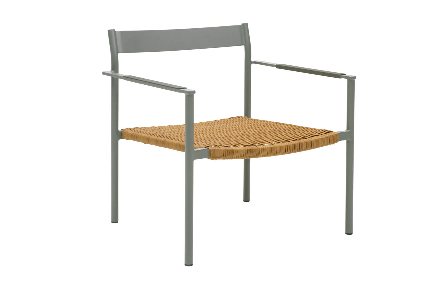 DK Loungesessel Dusty Green/Natur