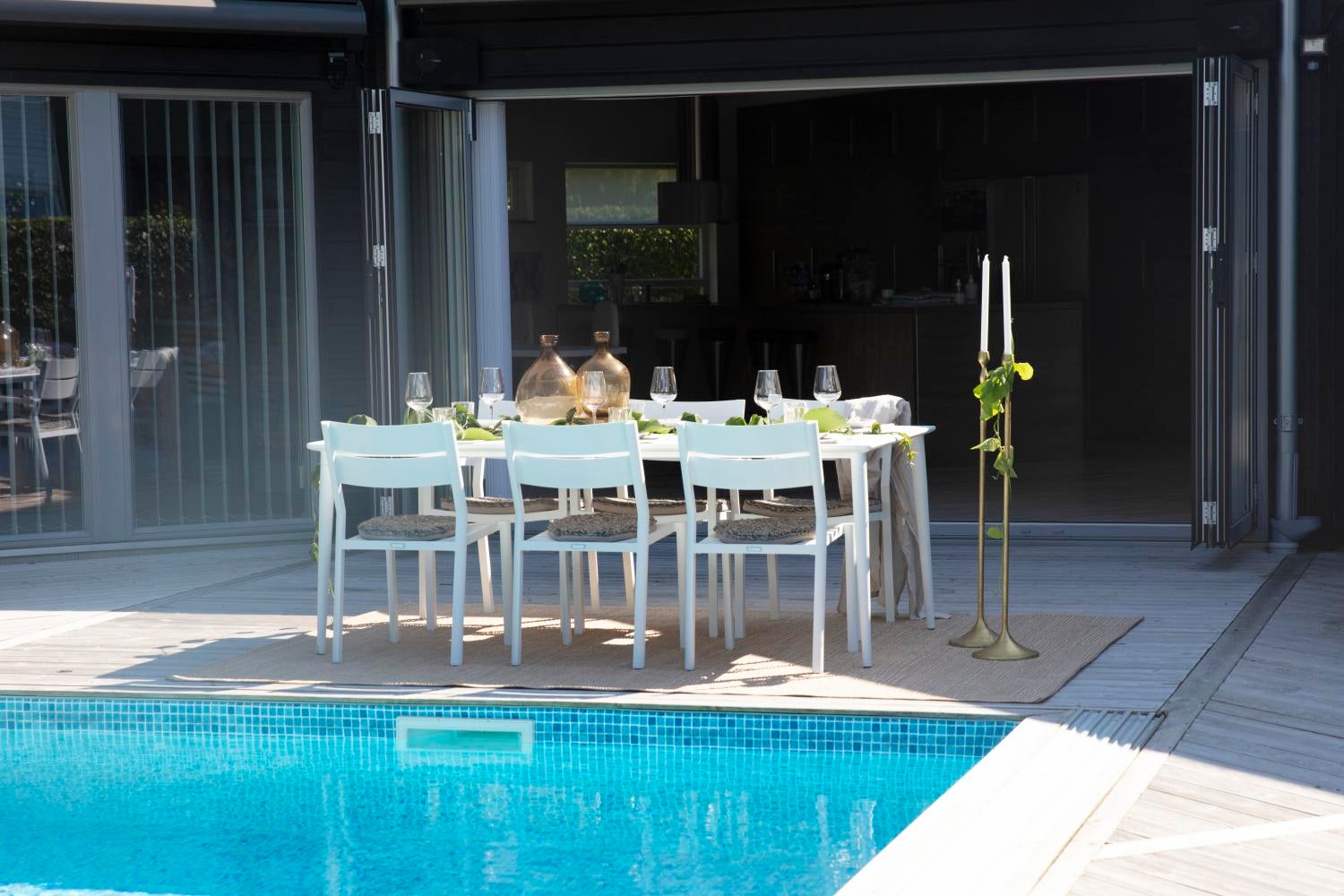 Nimes Esstisch Weiß