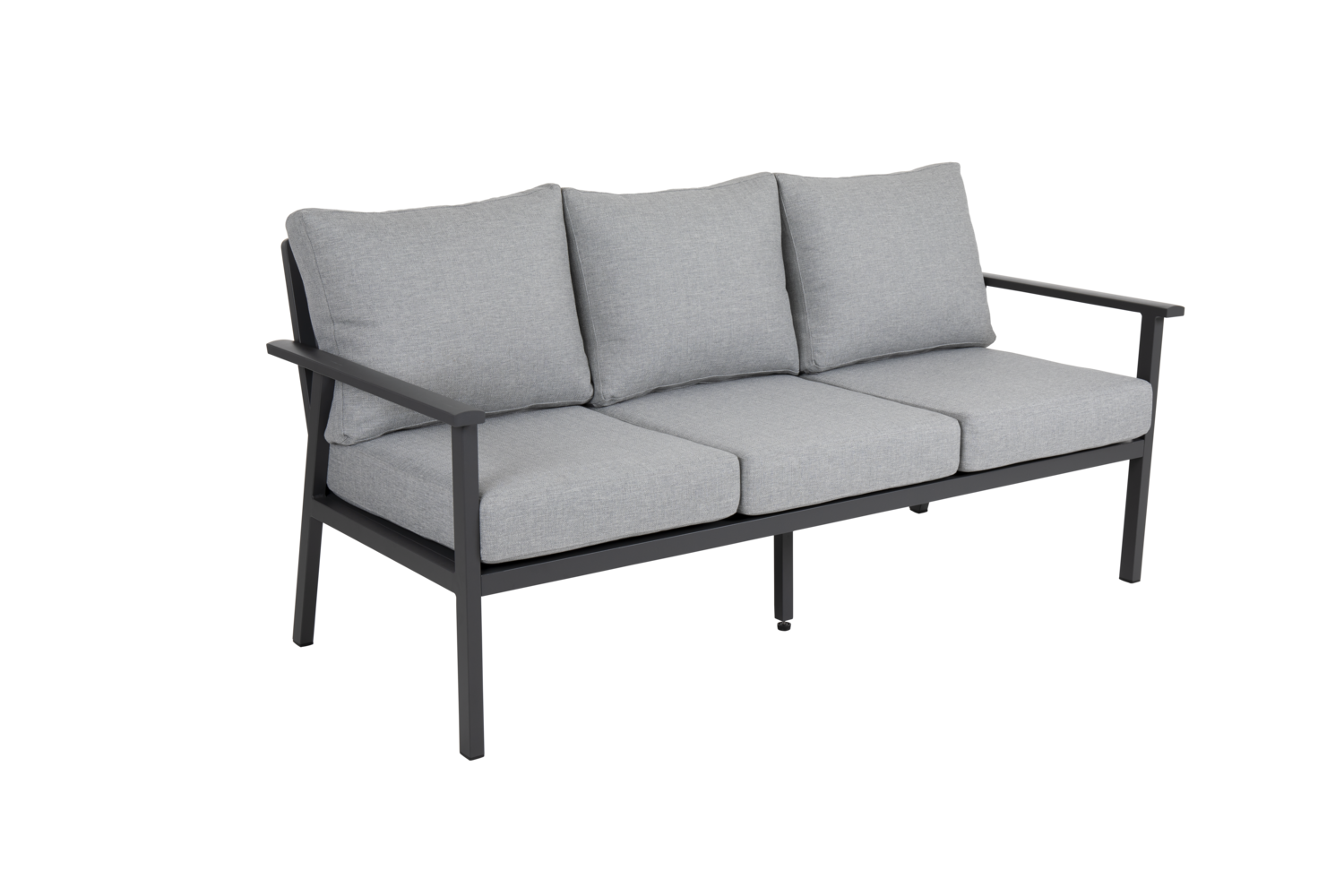 Samvaro High 3-Sitzer Sofa Antrazit/Pearl grey