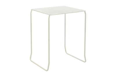 Haru Café-Tisch Pearl white