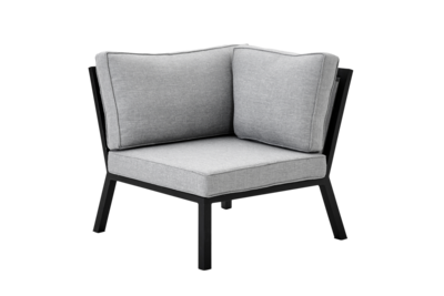 Belfort Ecke Schwarz/Pearl Grey