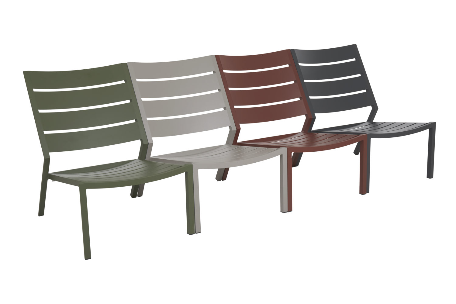 Delia Loungesessel Antrazit