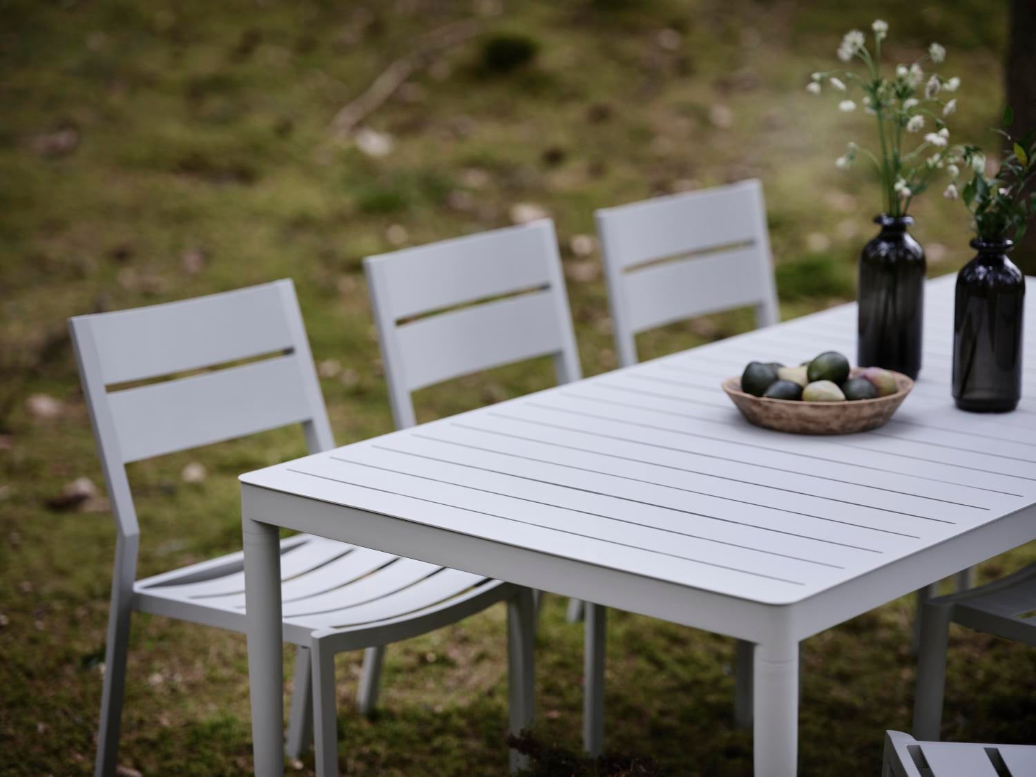 Bigby Esstisch Light Grey