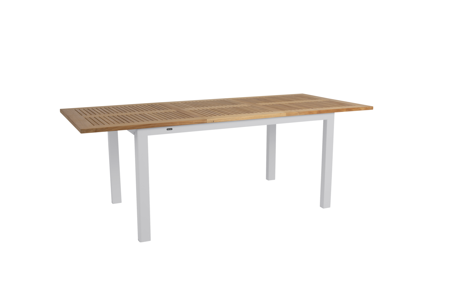 Lyon Esstisch Light Grey/Teak