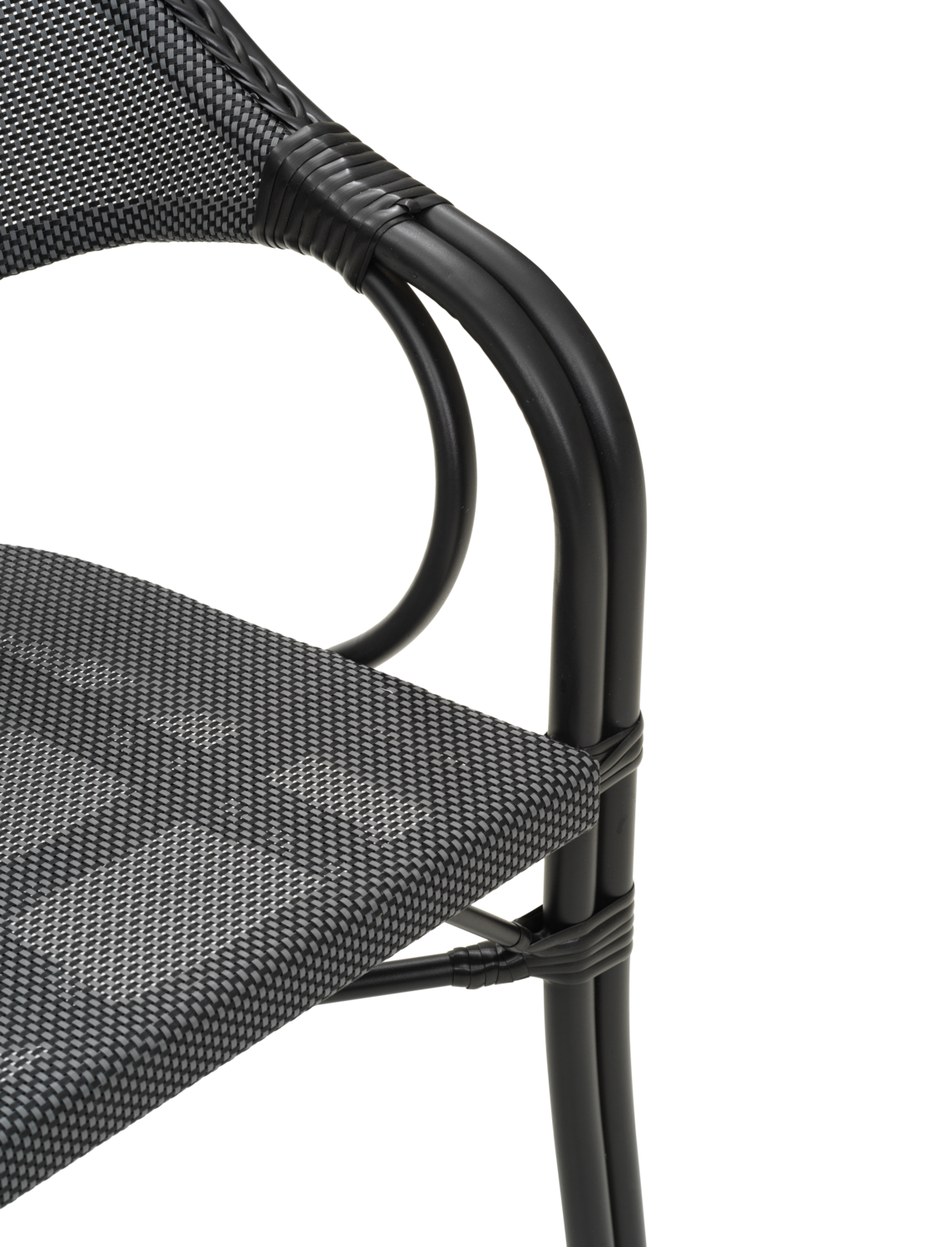 Parterre Diningsessel Schwarz/shwarz