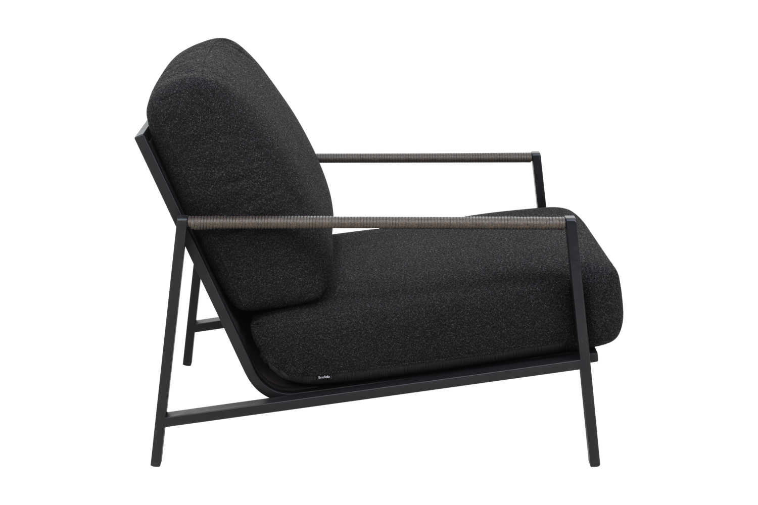 Lyra Sessel Schwarz/Teddy Black