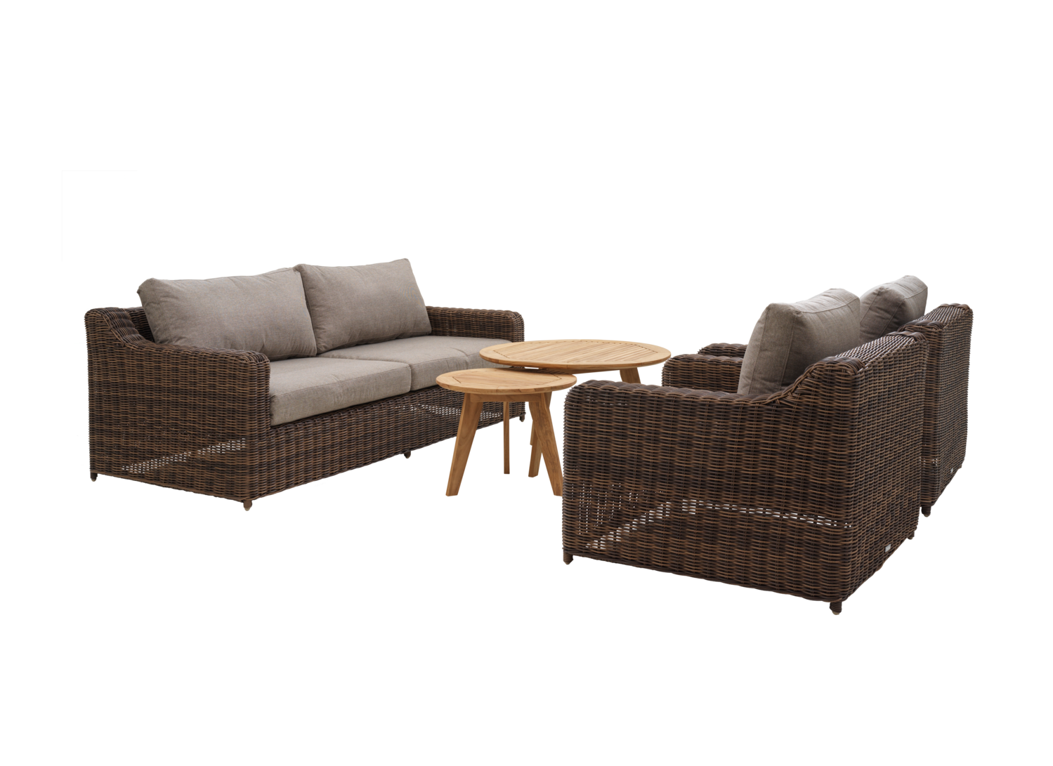 Glendon Sessel Dark Brown/Soft Moose