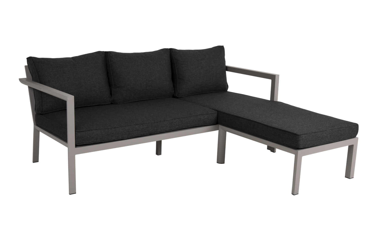 Delia Diwan sofa Khaki/Nearly Black