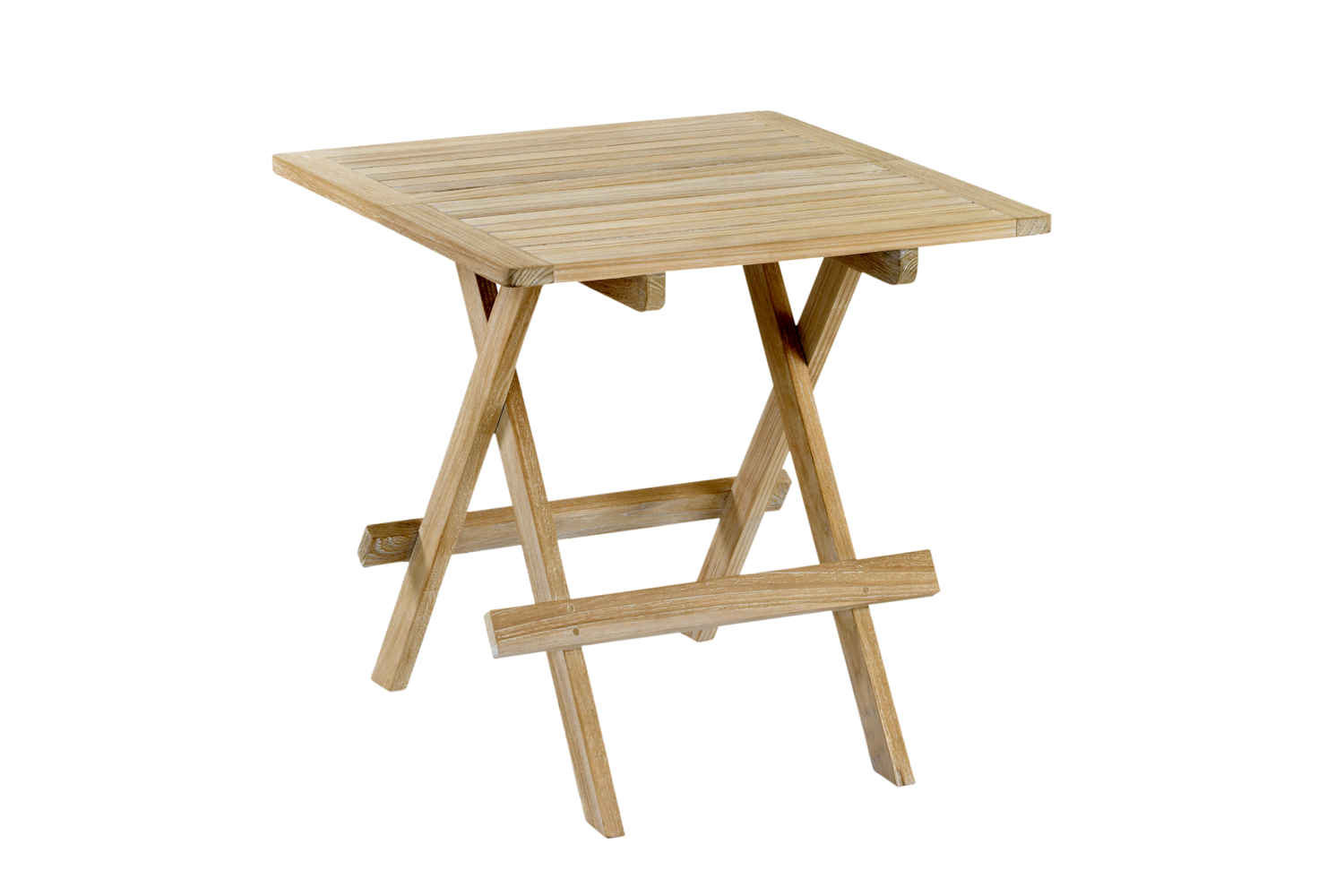 Opal Beistelltisch Weiß pigmentiert