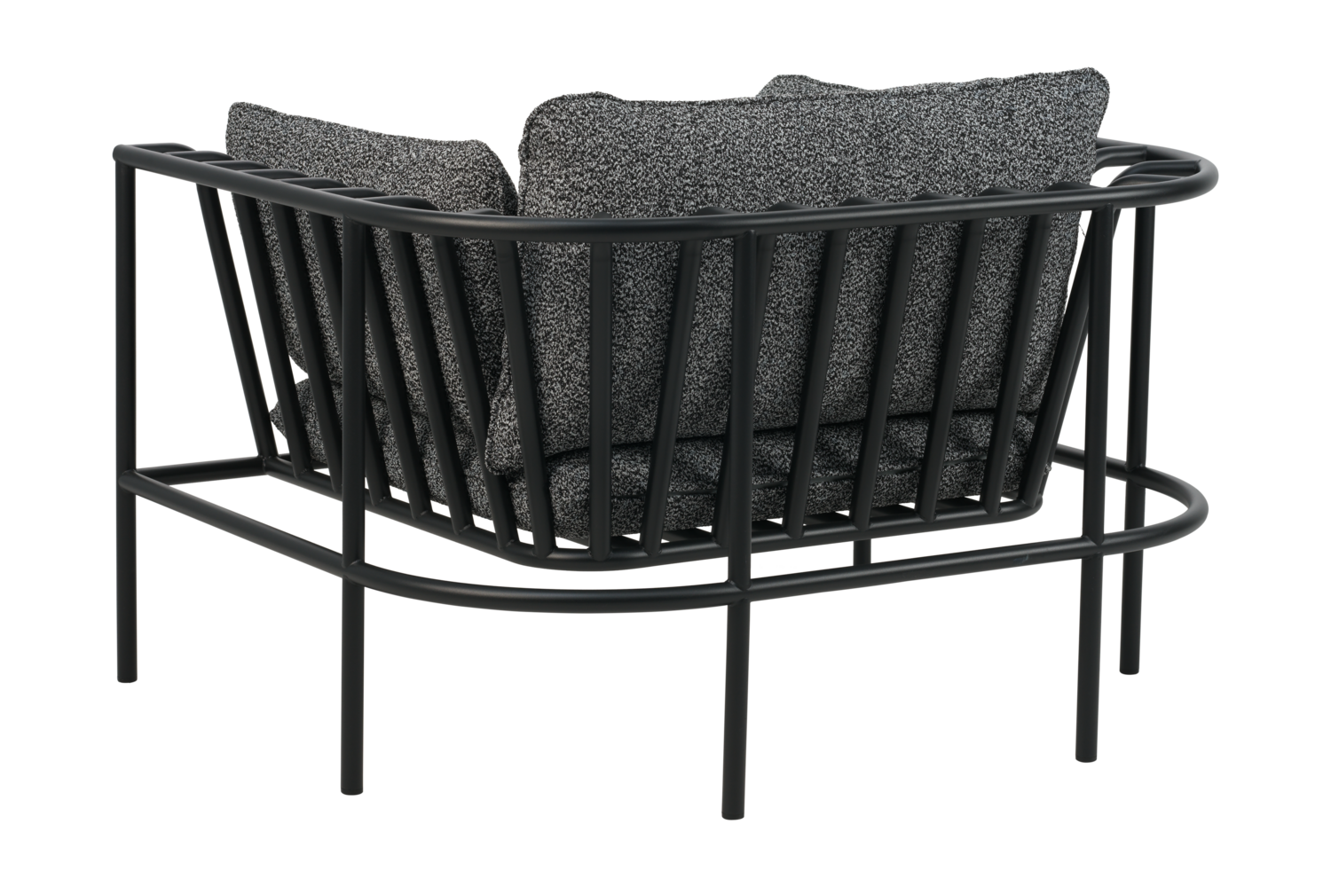 Collier Sessel Schwarz/Teddy Ant