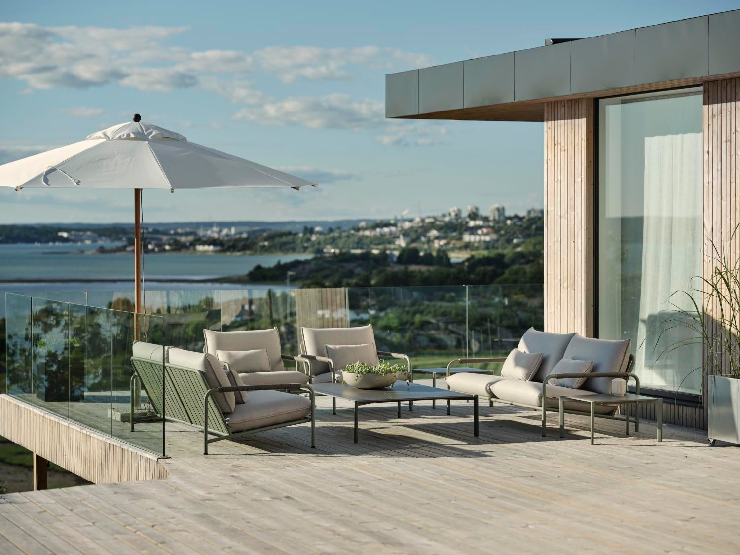 Lerberget 2,5-Sitzer-Sofa Dusty Green/ash