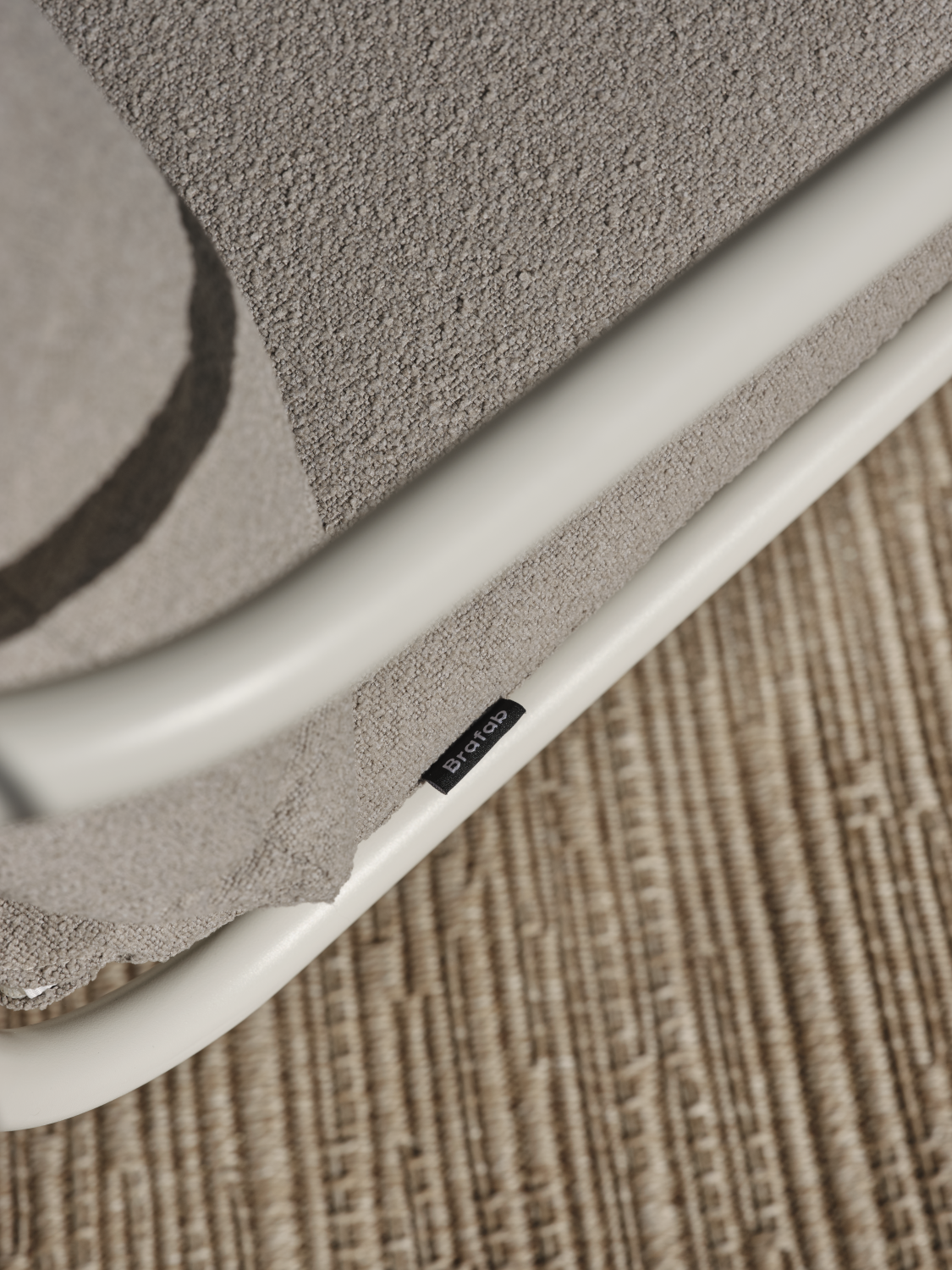 Bendt Sessel Pearl White/Teddy Beige