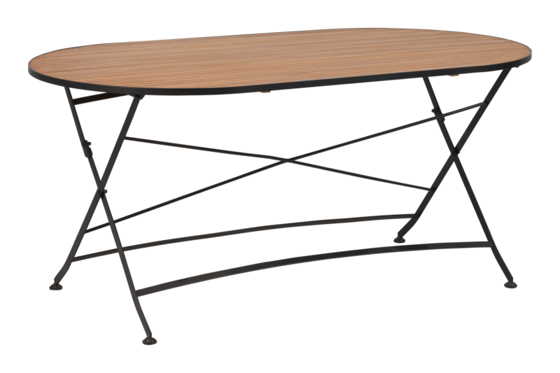 Brewer Esstisch Schwarz/teak