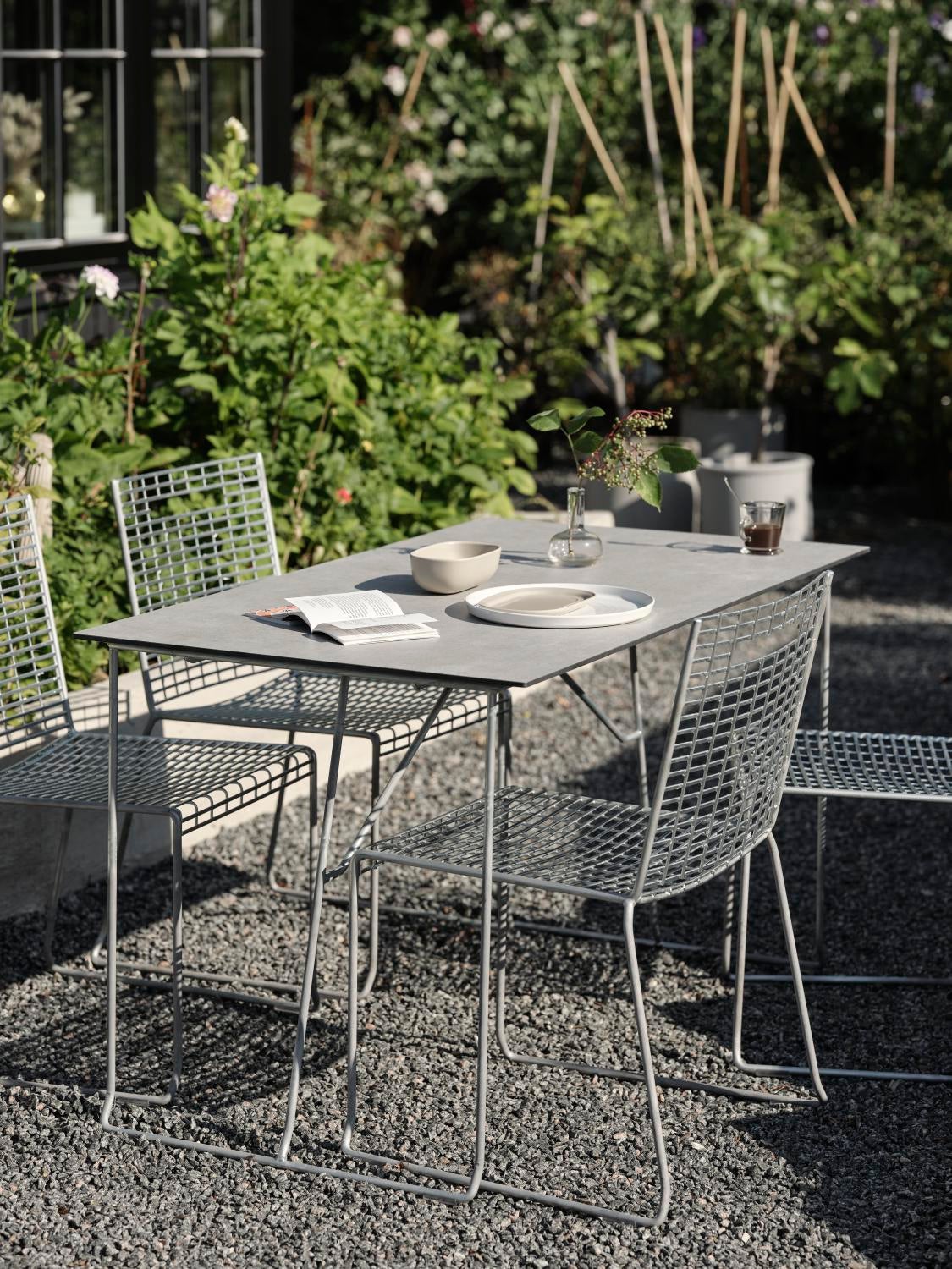 Laminat Tischplatte Beige/terrazzo