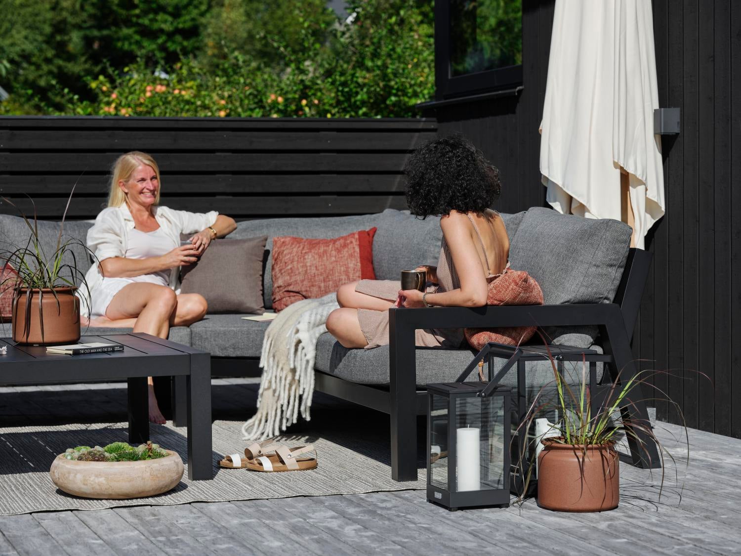 Belfort Laterne Schwarz