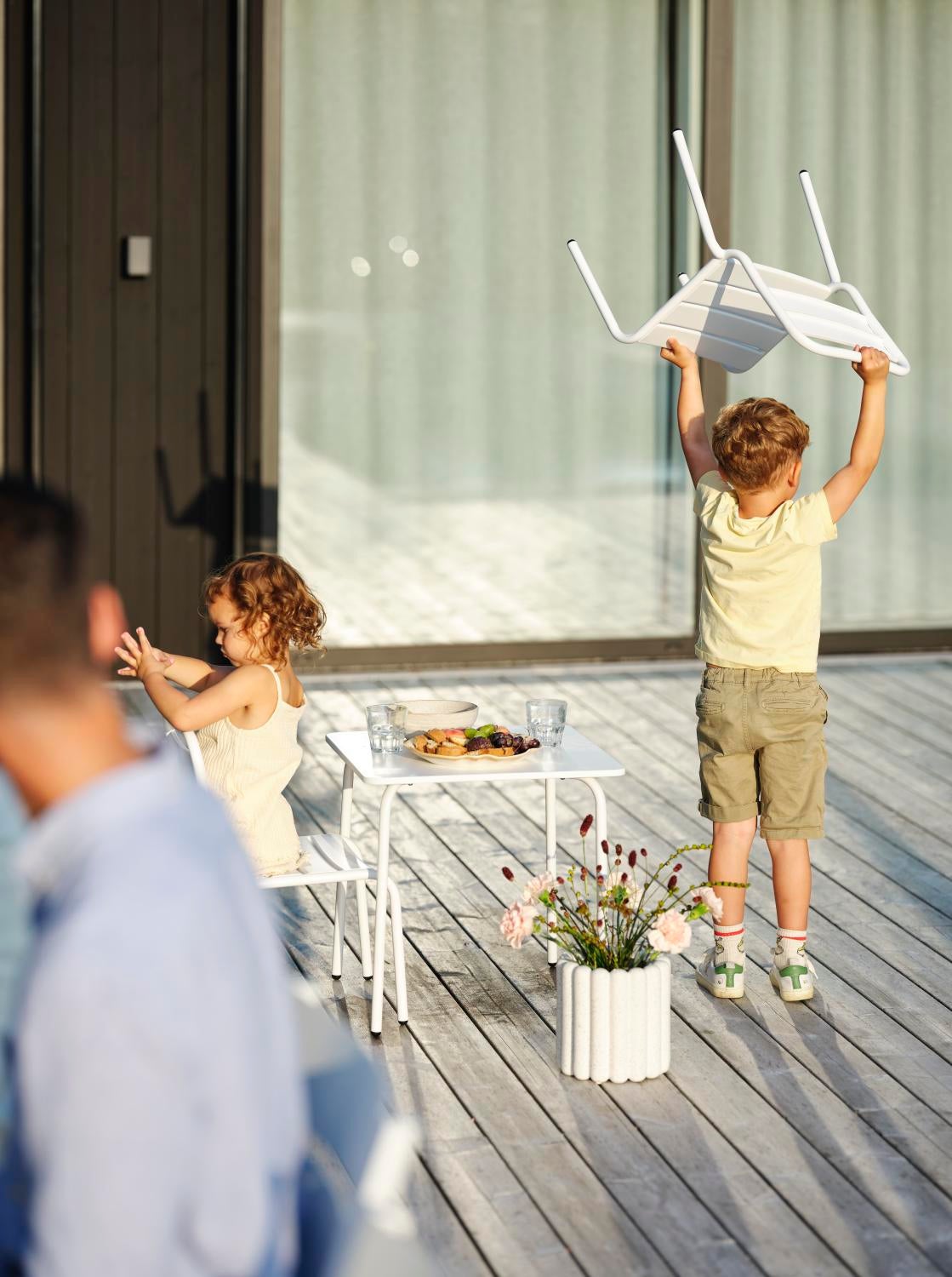 Nera Kindertisch Weiß